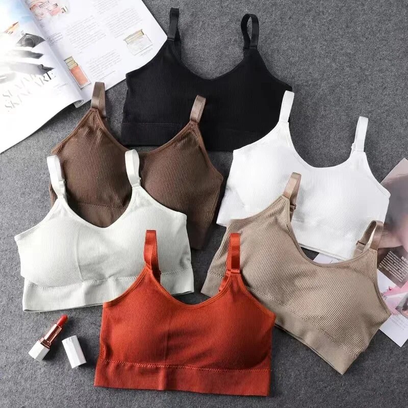 Sleep Bra Bralette - Women Seamless Brassiere Bra Full Cup