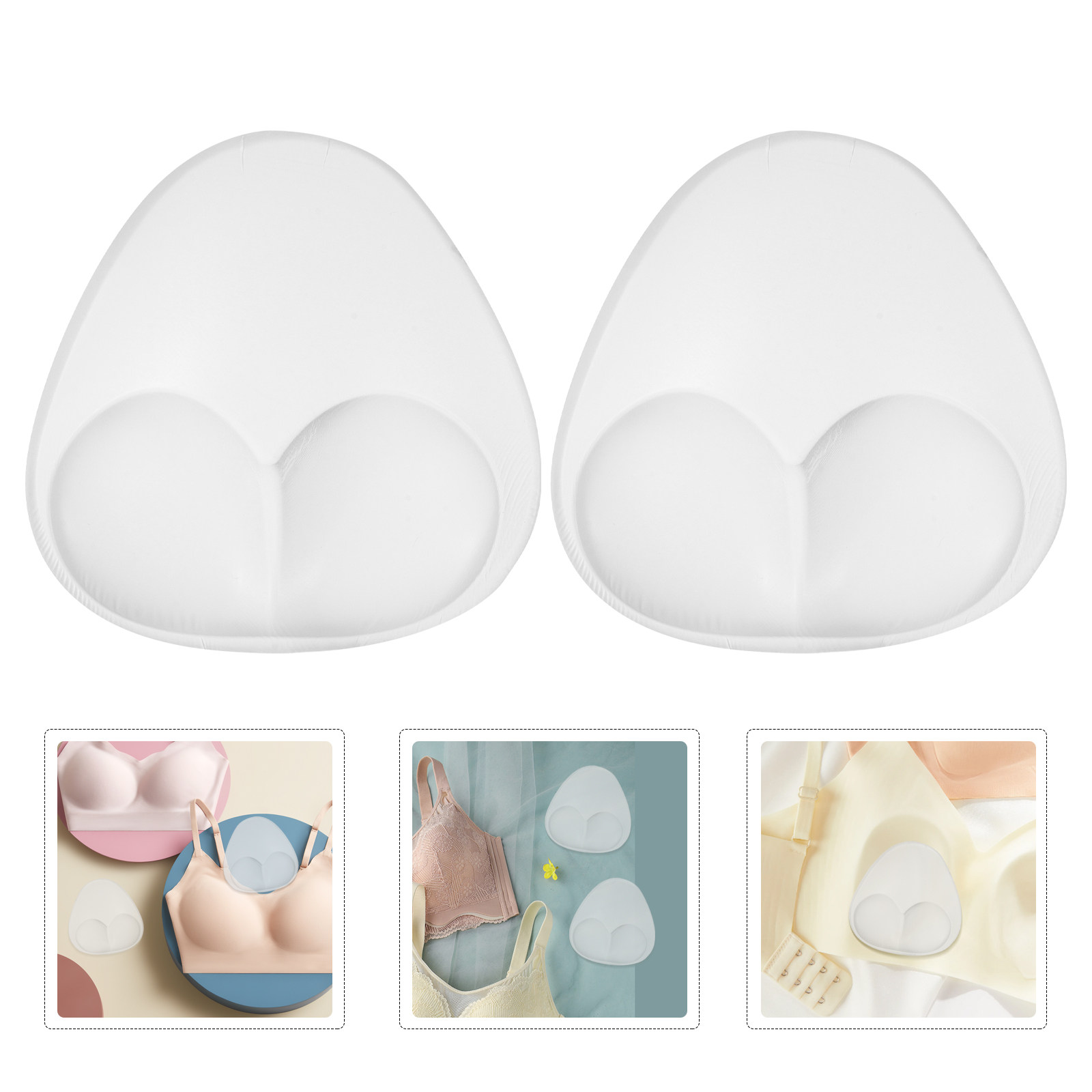 1Pair Invisible Silicone Bra P - Push Up Bra Silicone ulasan dan harga